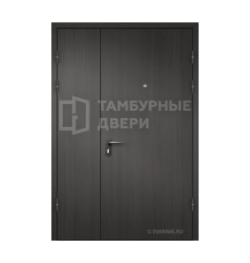 Дверь высокая филенчатая ламинат Венге на кухню ТД-246