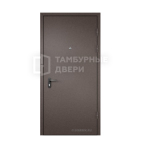Дверь тамбурная металлическая с ковкой ТД-1