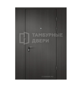 Дверь арочная тамбурная входная винорит и шумоизоляцией ТД-57